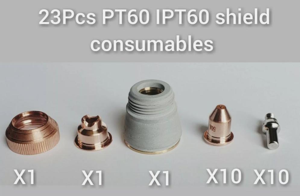 Plasma cut drag tips for IPT60,IPT40,IPT25