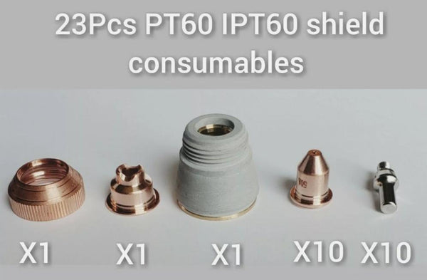 Plasma cut drag tips for IPT60,IPT40,IPT25
