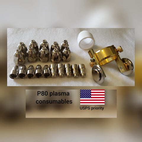 P80 plasma cut consumables