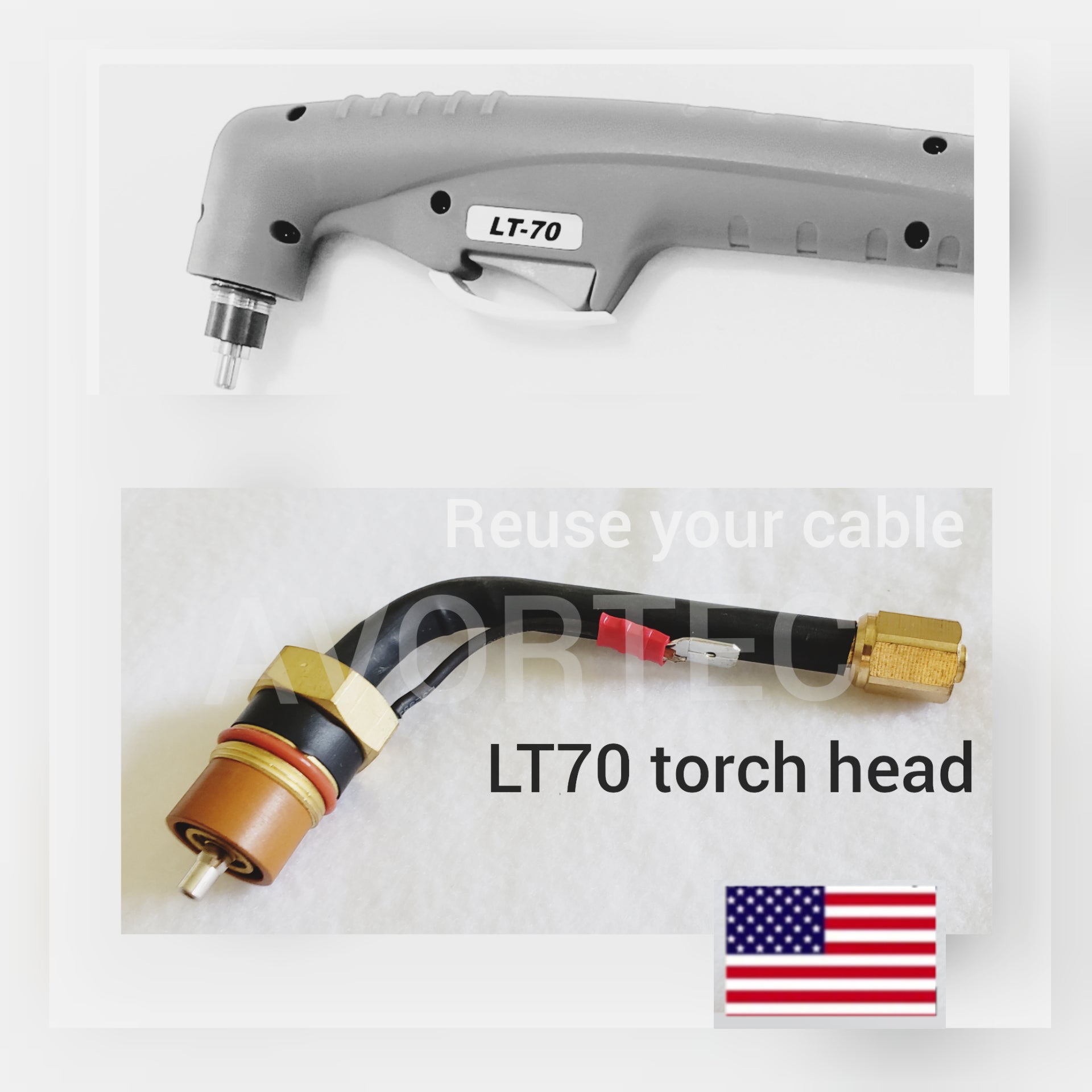 Plasma torch LT70 torch head
