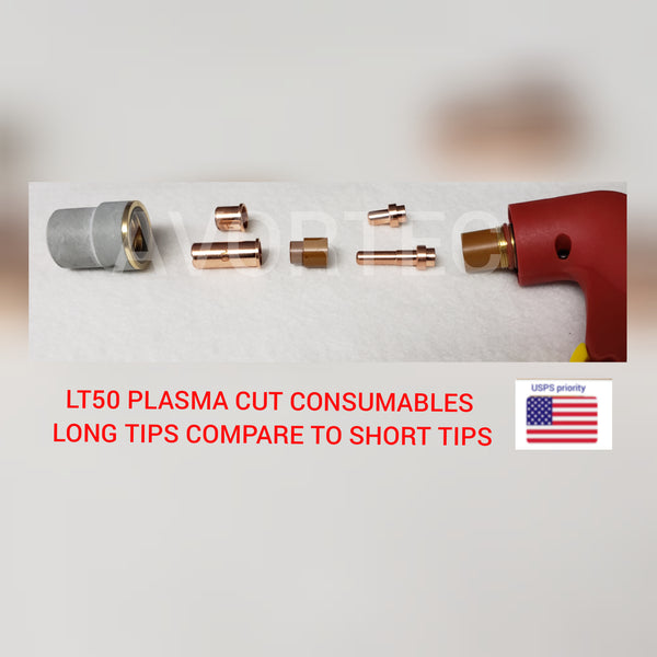 LT50 plasma cut consumables
