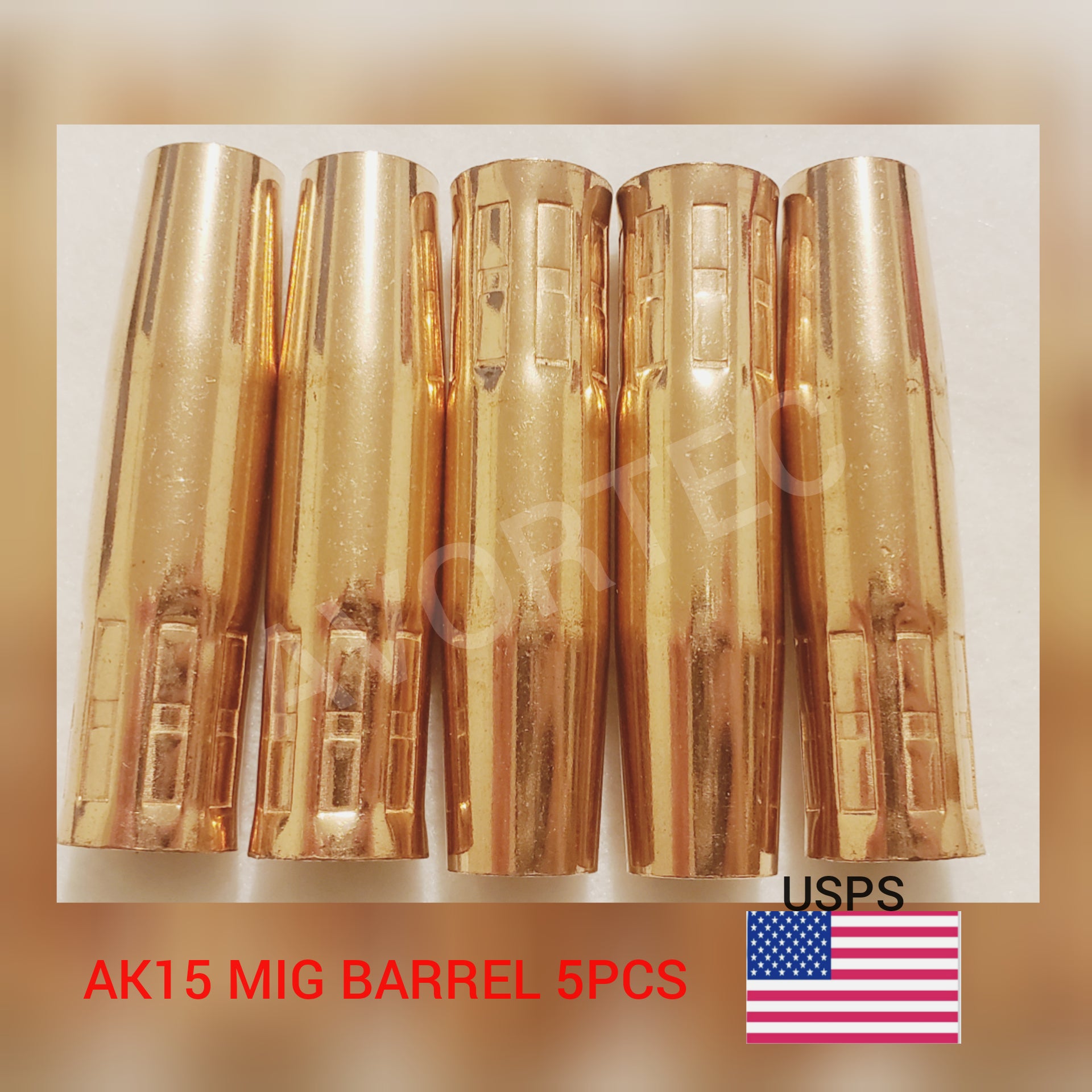 MIG Welding Torch Consumables Nozzle / Barrels MB 15AK for Binzel