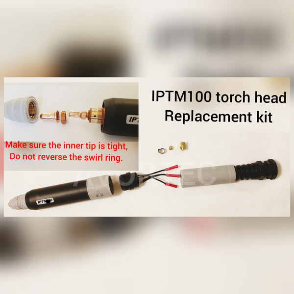 Plasma torch IPTM100/PTM100 blowback
torch head