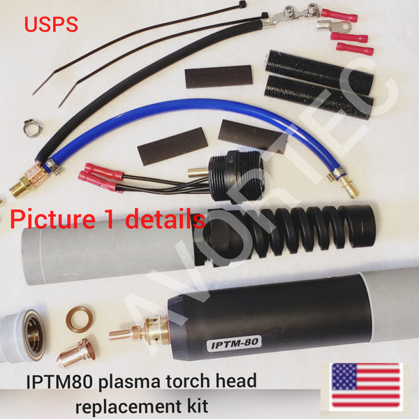 Plasma torch IPTM80/PTM80 old style blowback torch head.